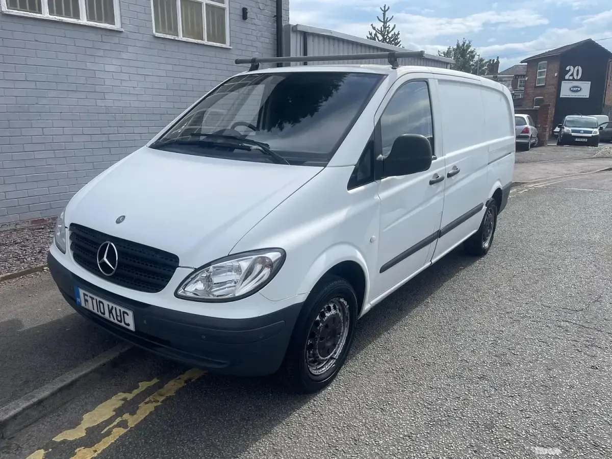 Used Mercedes Vito 95 HP (69 kW) 2010 White Van
