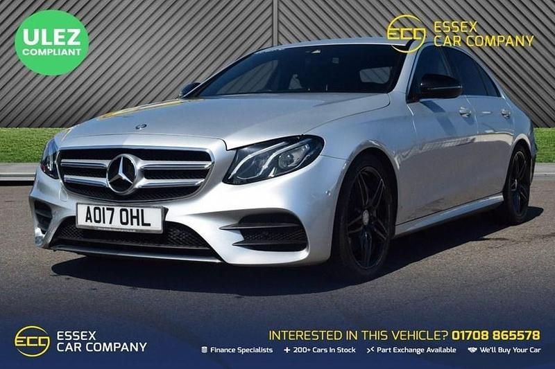Silver Used 2017 Mercedes E350 AMG line Sedan | £17,995 (Fair price) - Image 1/1