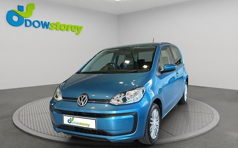 Used VW up! move up! 60 HP (44 kW) 2017 Blue Hatchback
