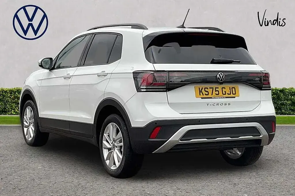 Used VW T-Cross Match 116 HP (85 kW) 2025 White SUV