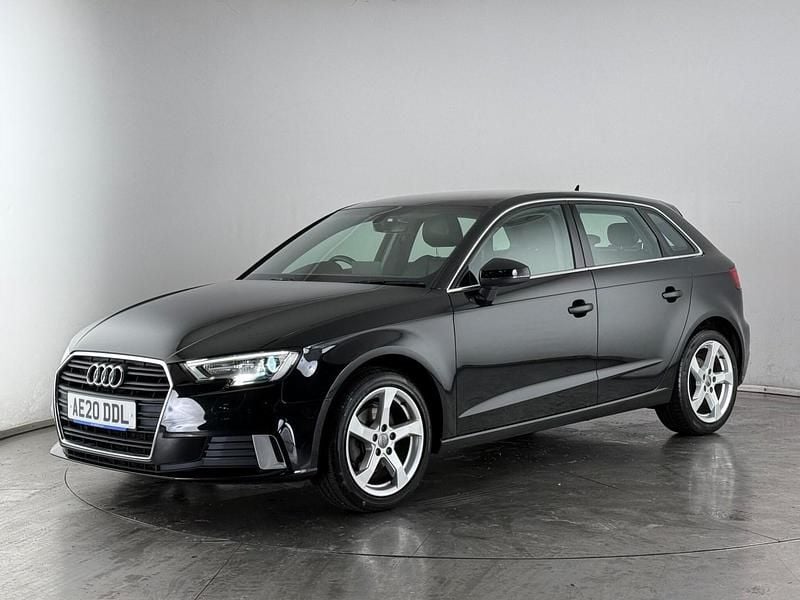 Used Audi A3 Sportback Sport 150 HP (110 kW) 2019 Black Hatchback