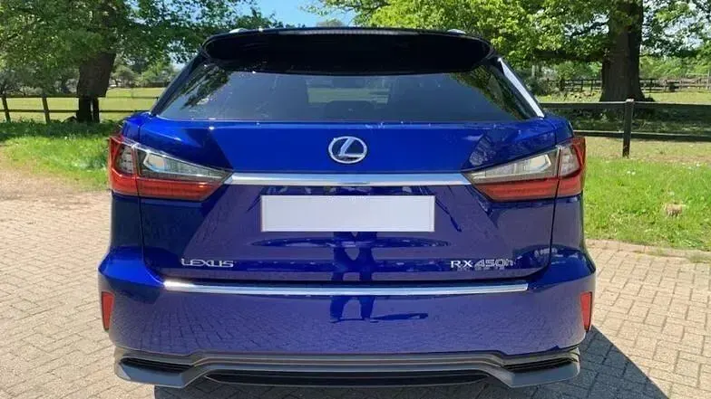 Used Lexus RX450h Sport Line 2017 Blue SUV