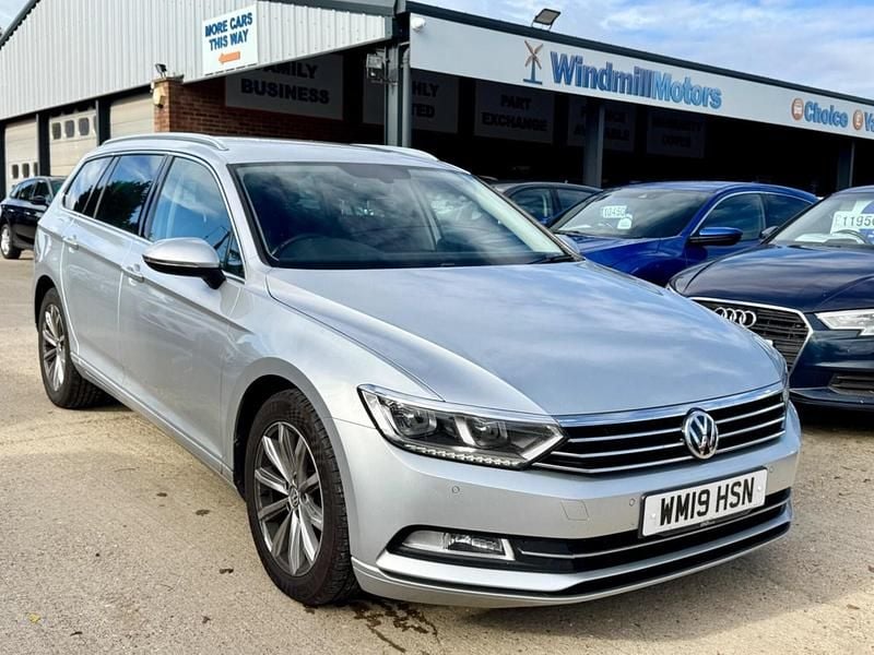 Silver Used 2019 VW Passat Business Estate | £12,750 (Good price) - Image 1/3