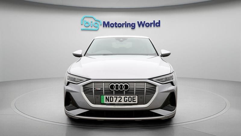 Used Audi e-tron S-Line 300 kW (408 HP) 2022 Silver SUV