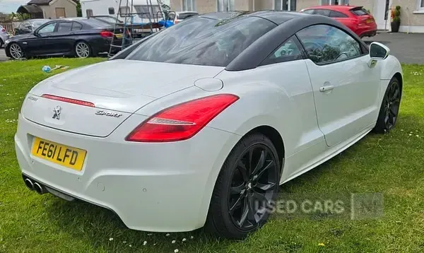 Used Peugeot RCZ GTi 161 HP (118 kW) 2011 White Coupe