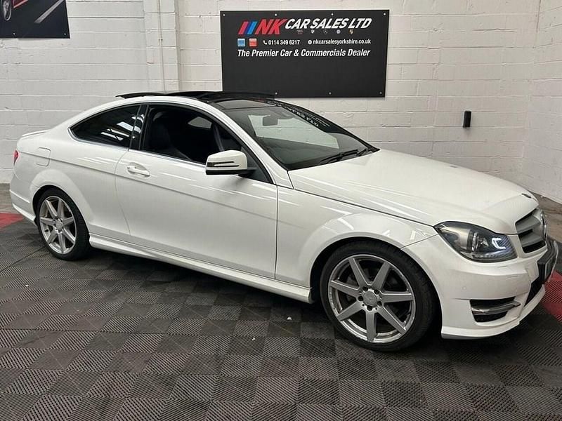 White Used 2014 Mercedes C250 Sport Edition Coupe | £9,250 (Good price) - Image 1/4