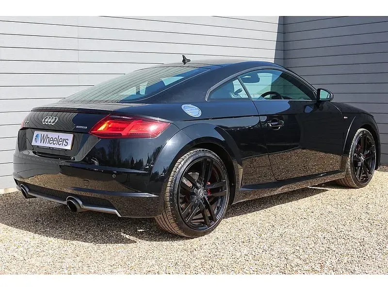 Used Audi TT S-Line 230 HP (169 kW) 2018 Black Coupe