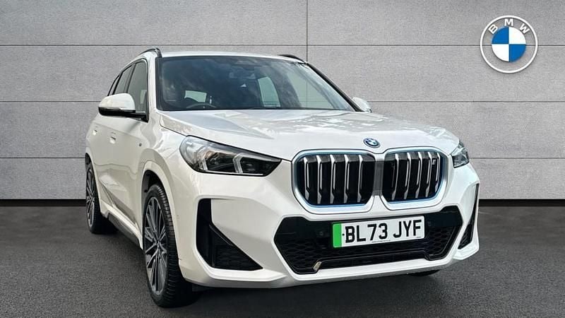 White Used 2023 BMW iX1 M Sport SUV | £28,554 (Good price) - Image 1/4
