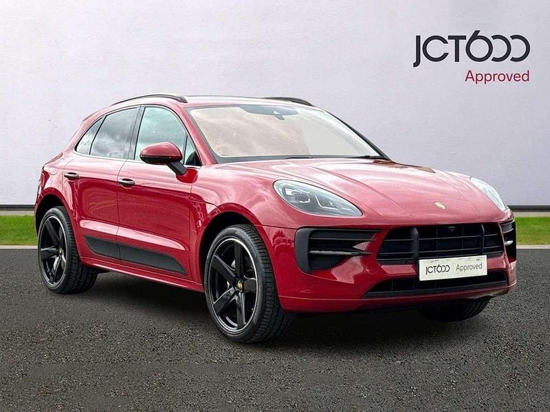 Red Used 2018 Porsche Macan SUV | £34,500 (Good price) - Image 1/4
