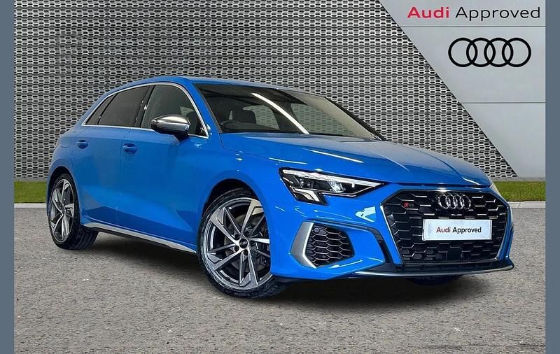 Used Audi S3 Sportback Comfort 310 HP (228 kW) 2023 Blue Hatchback