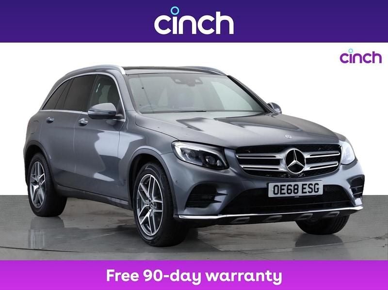 Grey Used 2018 Mercedes GLC250 AMG line SUV | £22,499 (A bit pricey) - Image 1/3