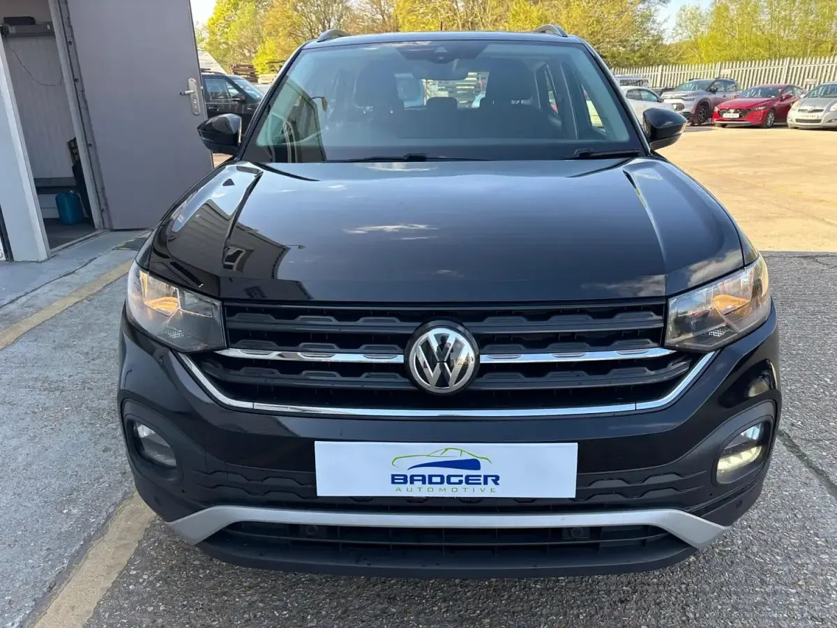 Used VW T-Cross SE 115 HP (84 kW) 2020 Black SUV
