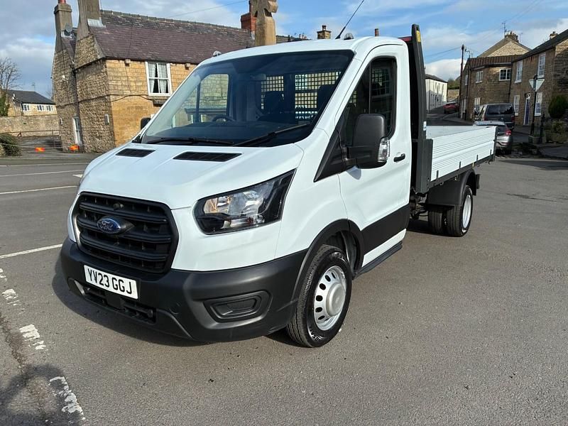 Used Ford Transit 130 HP (95 kW) 2023 White Cabriolet