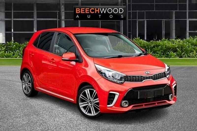 Used Kia Picanto GT-Line 83 HP (61 kW) 2017 Red Hatchback