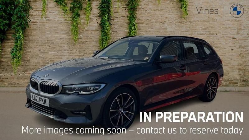 Used BMW 318 Sport Line 154 HP (113 kW) 2021 Grey Estate