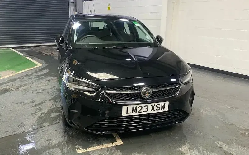 Used Vauxhall Corsa Design Edition 101 HP (74 kW) 2023 Black Hatchback