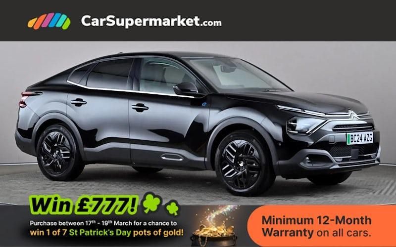 Used Citroën e-C4 100 kW (136 HP) 2024 Black Sedan