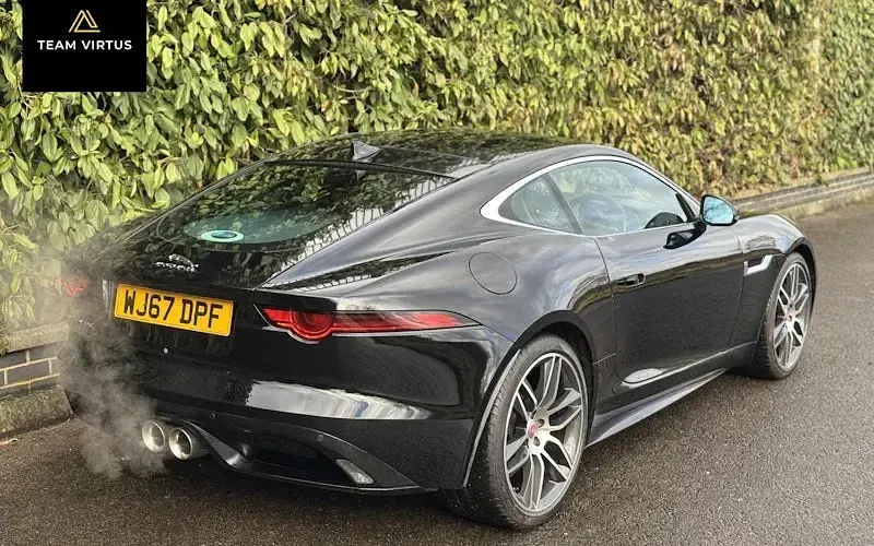 Used Jaguar F-Type R-Dynamic 381 HP (280 kW) 2017 Black Coupe