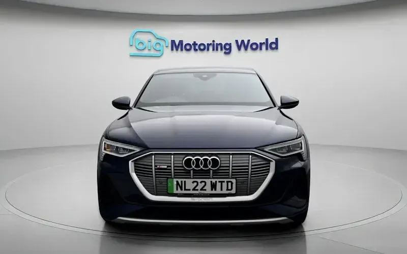 Used Audi e-tron Sportback S-Line 300 kW (408 HP) 2022 Blue SUV