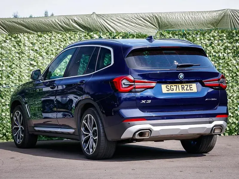 Used BMW X3 xLine 292 HP (214 kW) 2021 Blue SUV