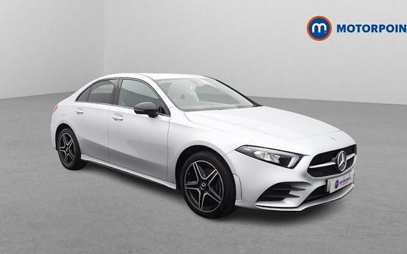 Silver Used 2021 Mercedes A250 AMG line Sedan | £20,399 (Fair price) - Image 1/4