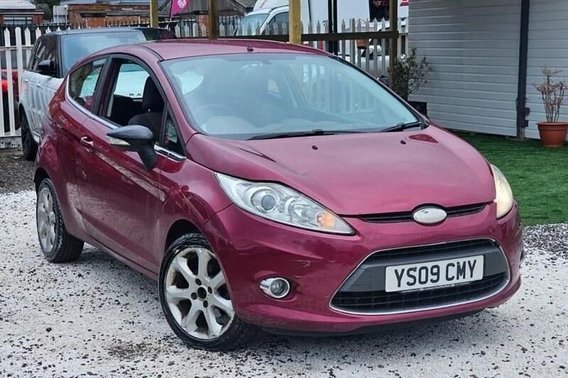 Used Ford Fiesta Zetec 2009 Red Hatchback