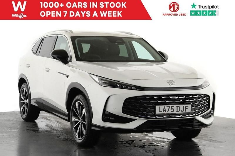 New MG HS Trophy 2025 White SUV