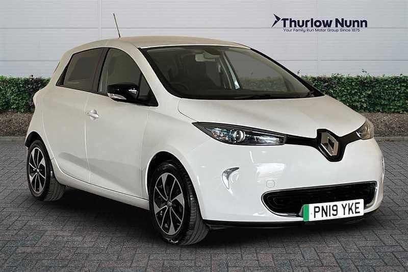 White Used 2019 Renault Zoe Dynamique Hatchback | £7,290 (Fair price) - Image 1/4