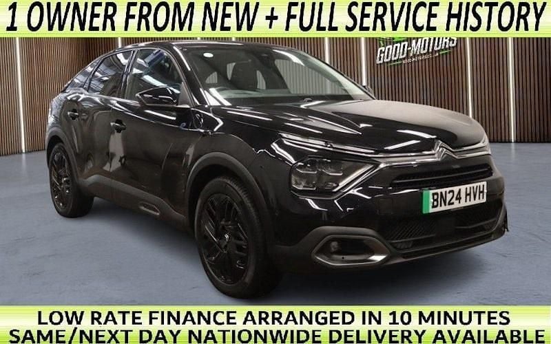 Used Citroën e-C4 100 kW (136 HP) 2024 Black Hatchback