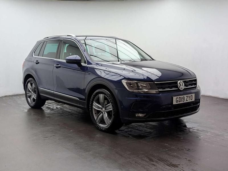 Used VW Tiguan Match 130 HP (95 kW) 2019 Blue SUV