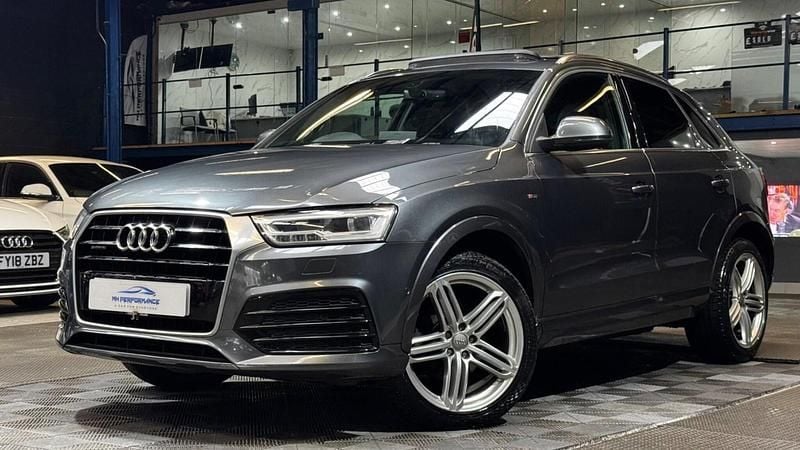 Used Audi Q3 S-line plus 184 HP (135 kW) 2015 Grey SUV