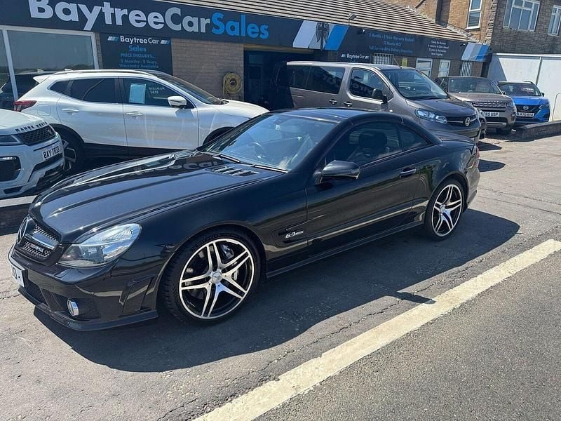 Begagnad Mercedes SL63 AMG AMG 2008 Svart Cab