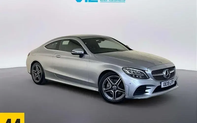 Used Mercedes C200 AMG line 198 HP (145 kW) 2019 Coupe