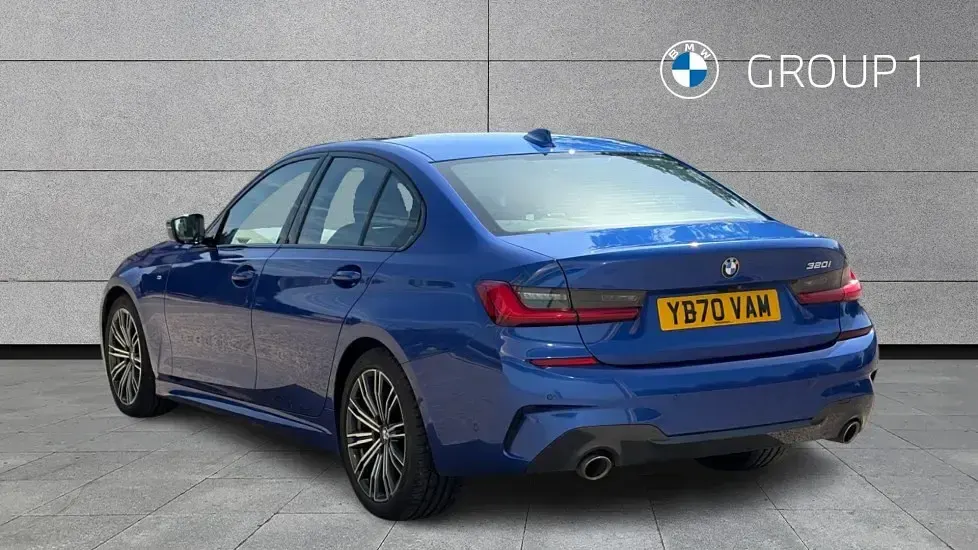 Used BMW 320 M Sport 184 HP (135 kW) 2020 Blue Sedan