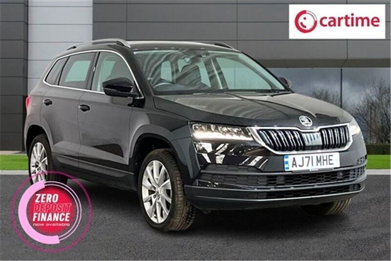 Black Used 2022 Skoda Karoq SE L SUV | £23,580 (Expensive) - Image 1/3