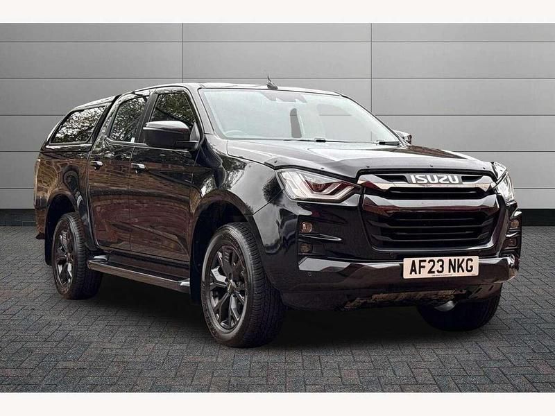 Black Used 2023 Isuzu D-Max Pickup | £35,394 (Expensive) - Image 1/2