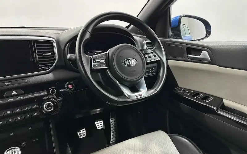 Used Kia Sportage GT-Line 177 HP (130 kW) 2020 Blue SUV