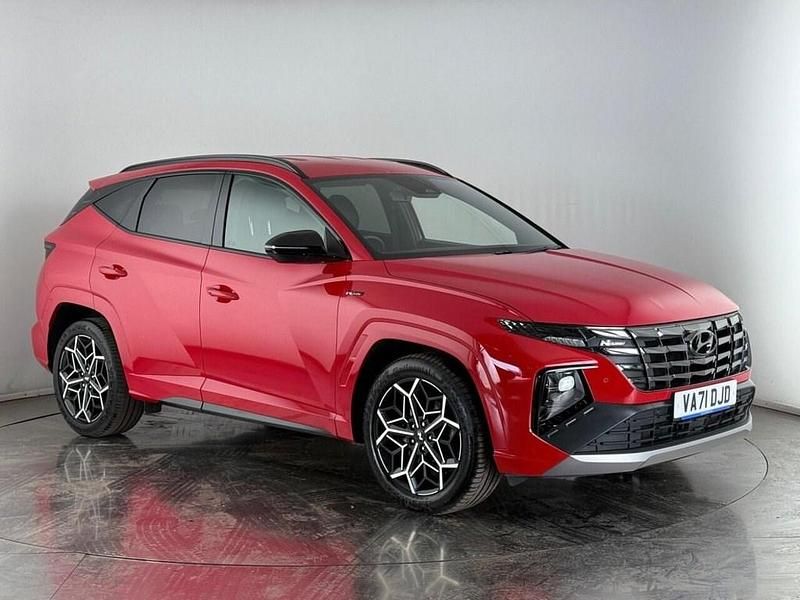 Red Used 2022 Hyundai Tucson N Line SUV | £17,500 (Fair price) - Image 1/3