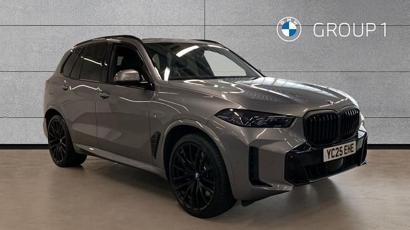 Grey Used 2025 BMW X5 M Sport SUV | £73,950 (Expensive) - Image 1/4