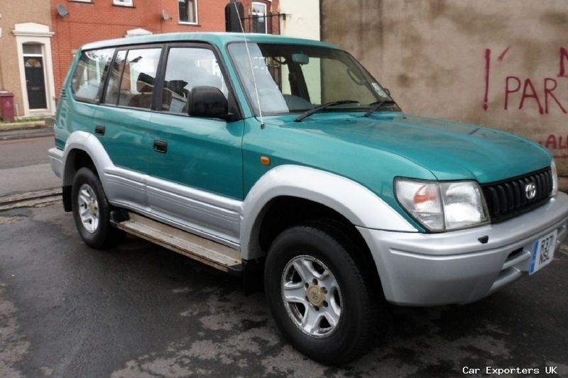 Used Toyota Land Cruiser 123 HP (90 kW) 1997 SUV