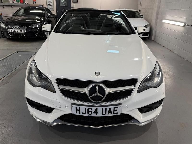 Used Mercedes E350 AMG line 2014 White Cabriolet