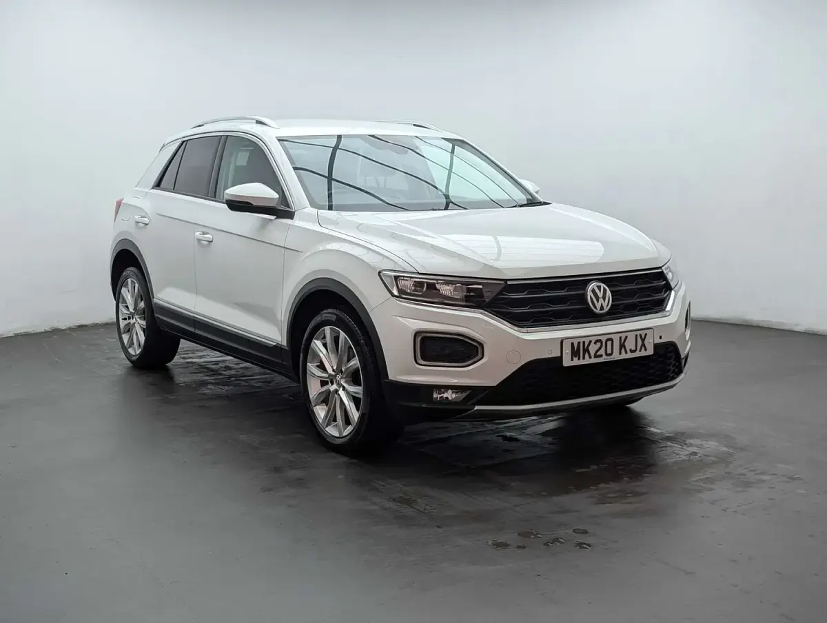 Used VW T-Roc SEL 115 HP (84 kW) 2020 White SUV