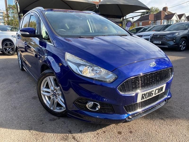 Blue Used 2016 Ford S-MAX Sport MPV | £12,349 (Fair price) - Image 1/4