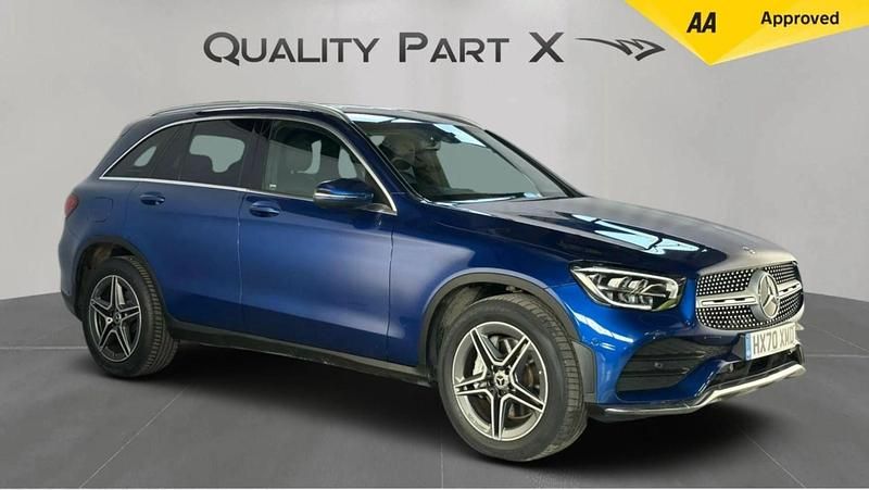 Blue Used 2020 Mercedes GLC300 AMG line Estate | £20,000 (Good price) - Image 1/4