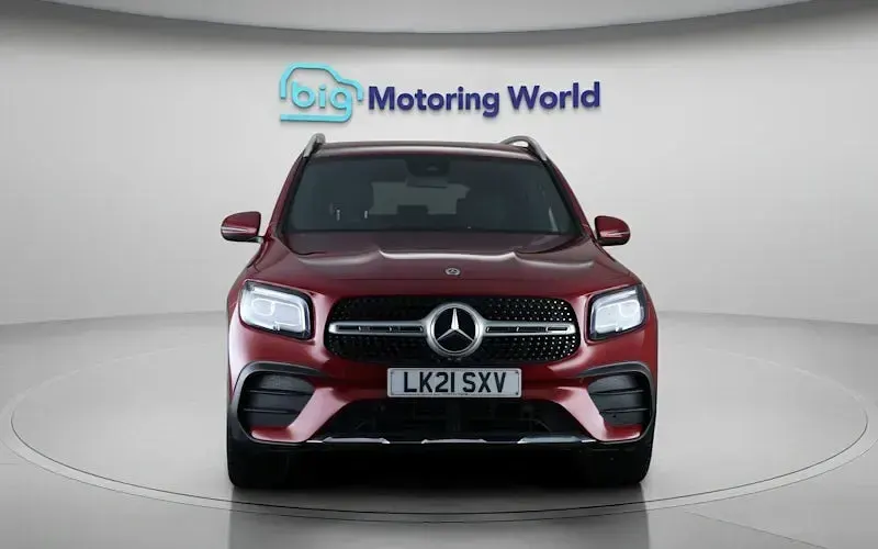 Used Mercedes GLB200 AMG line 163 HP (119 kW) 2021 Red SUV