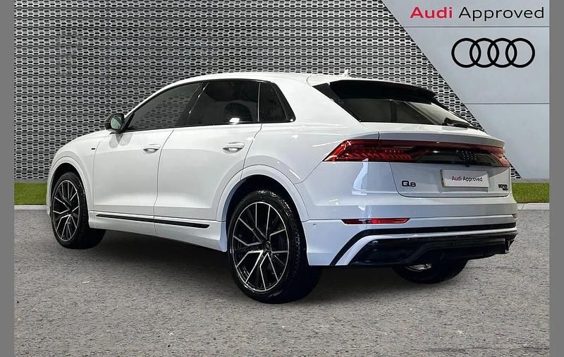 Used Audi Q8 Black Edition 286 HP (210 kW) 2022 White SUV
