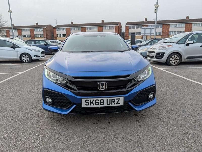 Used Honda Civic SR 126 HP (92 kW) 2018 Blue Hatchback