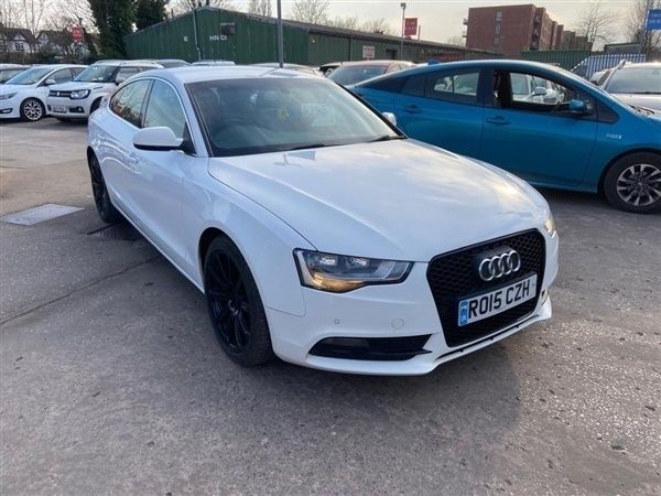 White Used 2015 Audi A5 Sportback Design Hatchback | £4,490 (Good price) - Image 1/1