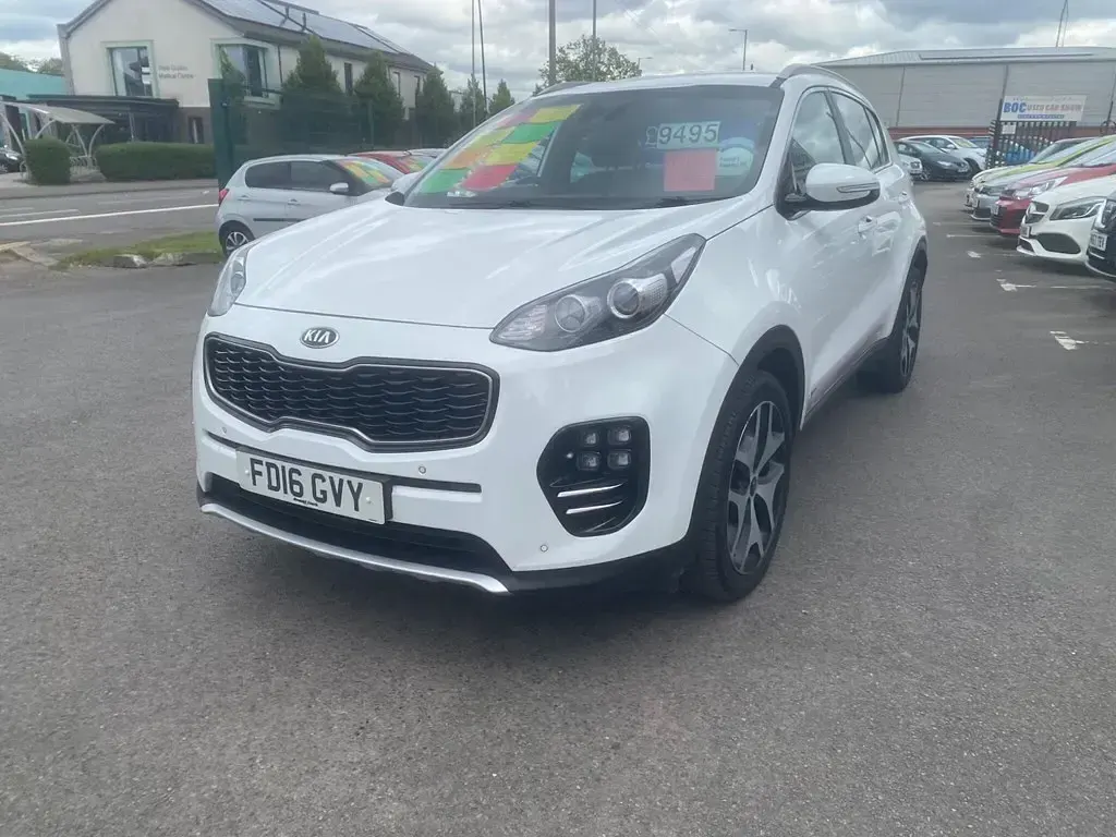 Used Kia Sportage GT-Line 2016 White SUV