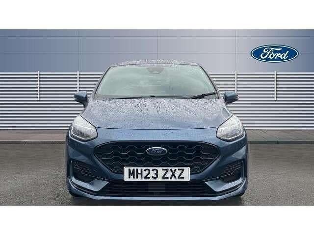 Used Ford Fiesta ST-Line 100 HP (73 kW) 2023 Blue Hatchback